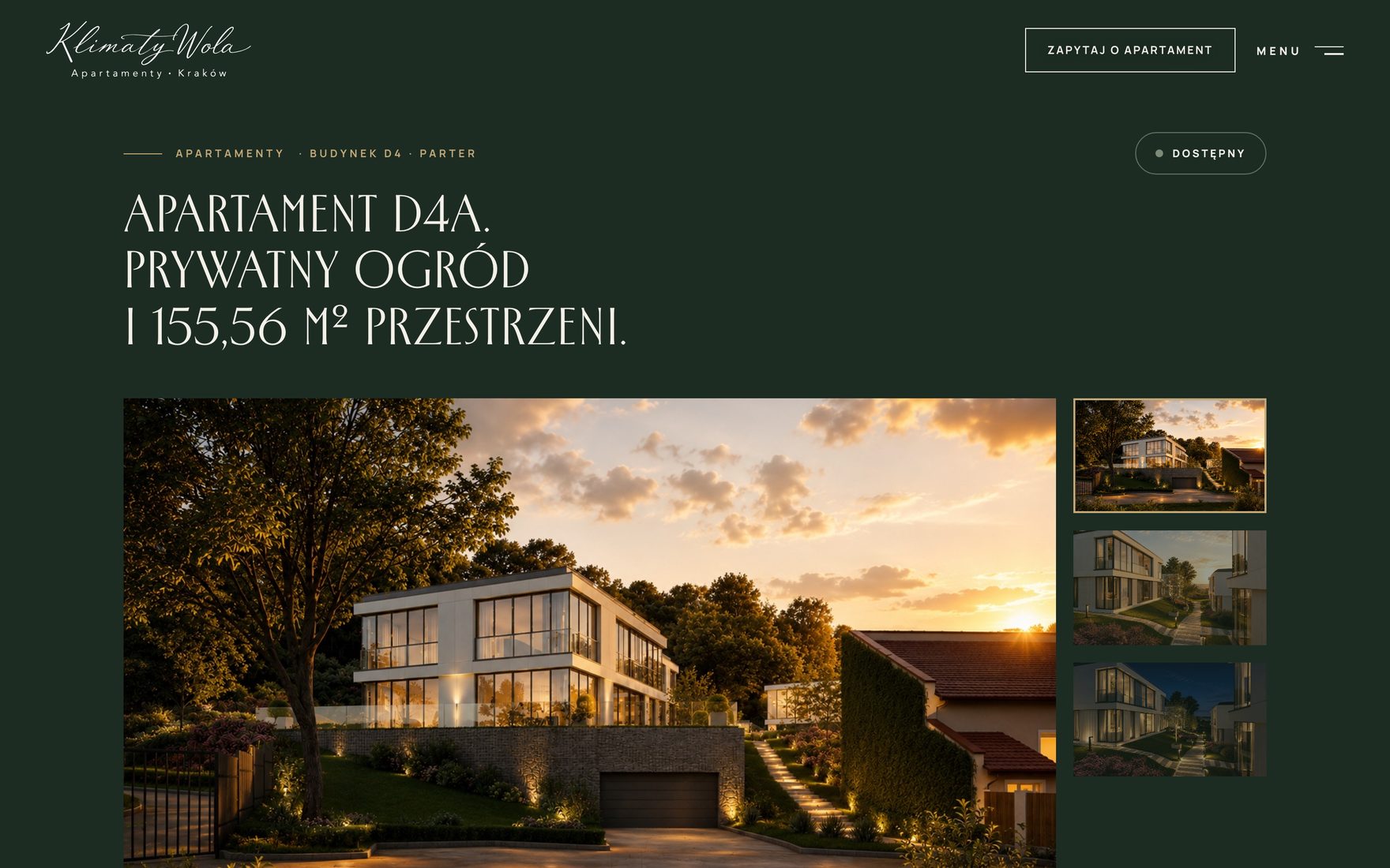 Karta apartamentu D4A